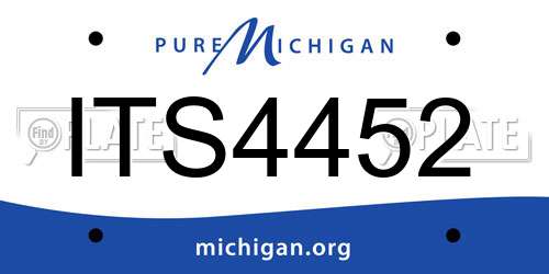 ITS4452 Michigan License Plate
