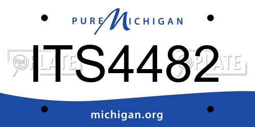ITS4482 Michigan License Plate