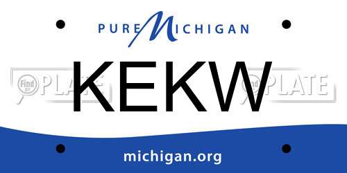KEKW Michigan License Plate