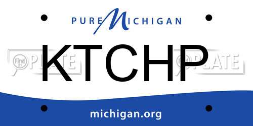 KTCHP Michigan License Plate