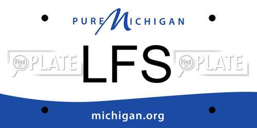 LFS Michigan License Plate