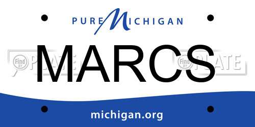 MARCS Michigan License Plate