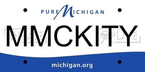 MMCKITY Michigan License Plate