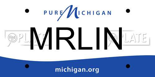 MRLIN Michigan License Plate