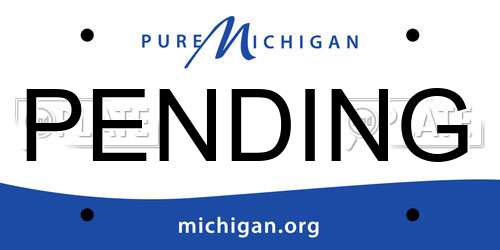 PENDING Michigan License Plate