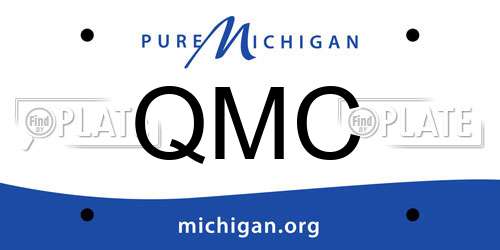 QMC Michigan License Plate