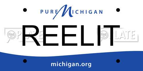 REELIT Michigan License Plate