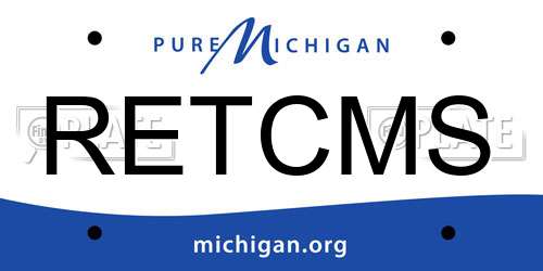 RETCMS Michigan License Plate