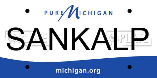 SANKALP Michigan License Plate