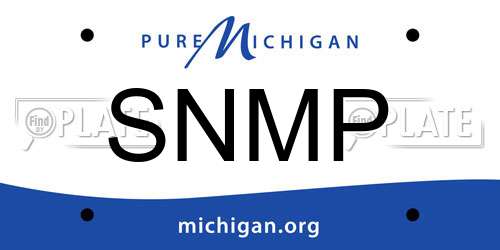 SNMP Michigan License Plate