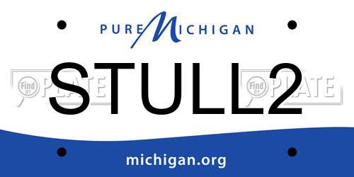 STULL2 Michigan License Plate