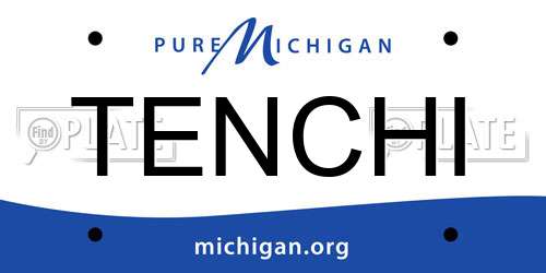 TENCHI Michigan License Plate