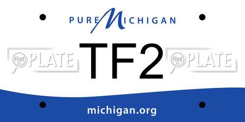 TF2 Michigan License Plate