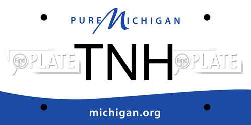 TNH Michigan License Plate