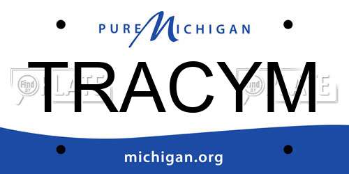 TRACYM Michigan License Plate