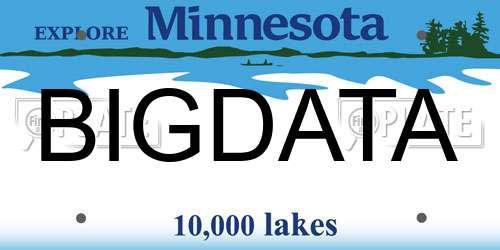 BIGDATA Minnesota License Plate