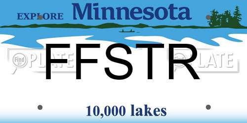 FFSTR Minnesota License Plate