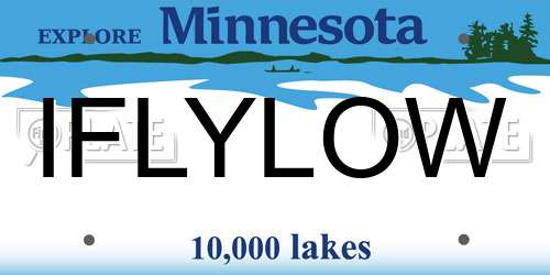 IFLYLOW Minnesota License Plate