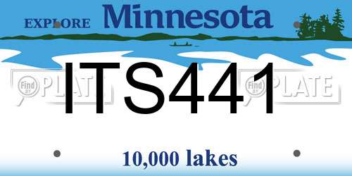 ITS441 Minnesota License Plate
