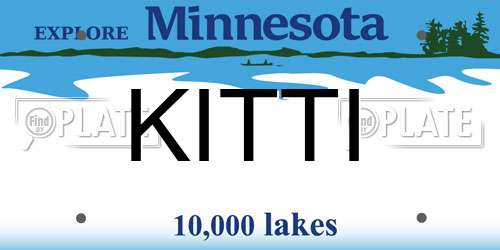 KITTI Minnesota License Plate