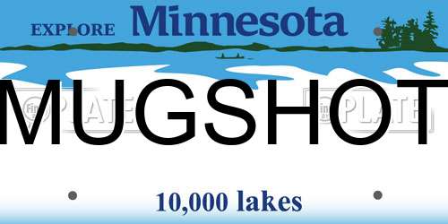 MUGSHOT Minnesota License Plate