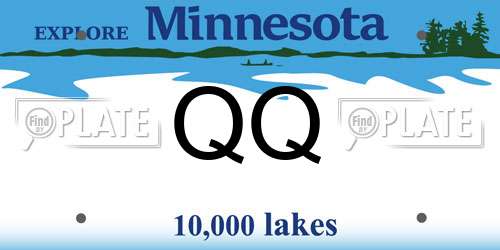 QQ Minnesota License Plate