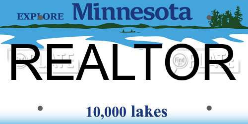 REALTOR Minnesota License Plate