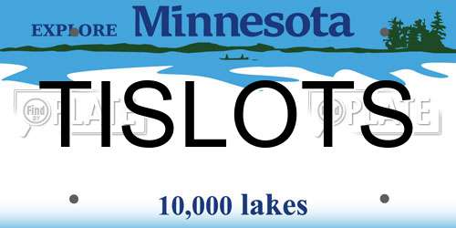 TISLOTS Minnesota License Plate