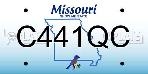 C441QC Missouri License Plate