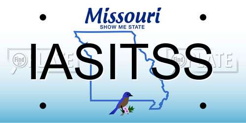 IASITSS Missouri License Plate