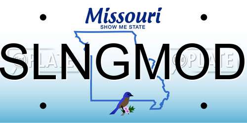 SLNGMOD Missouri License Plate