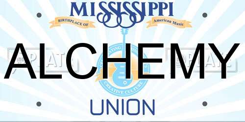 ALCHEMY Mississippi License Plate