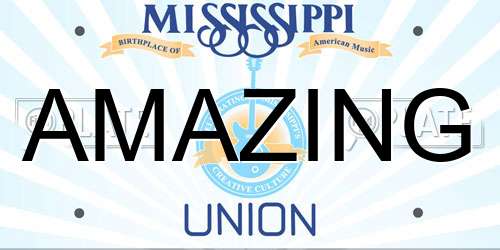 AMAZING Mississippi License Plate