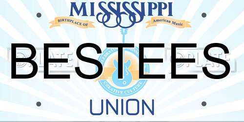 BESTEES Mississippi License Plate