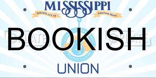 BOOKISH Mississippi License Plate