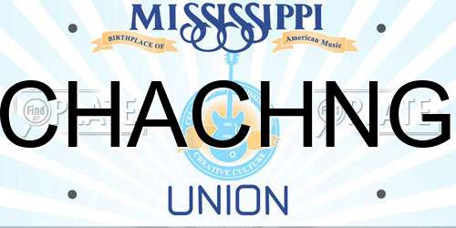 CHACHNG Mississippi License Plate