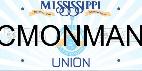 CMONMAN Mississippi License Plate