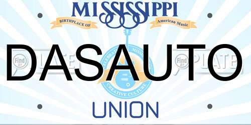 DASAUTO Mississippi License Plate