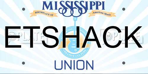 ETSHACK Mississippi License Plate