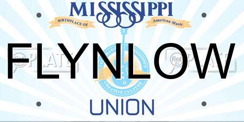 FLYNLOW Mississippi License Plate
