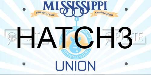 HATCH3 Mississippi License Plate