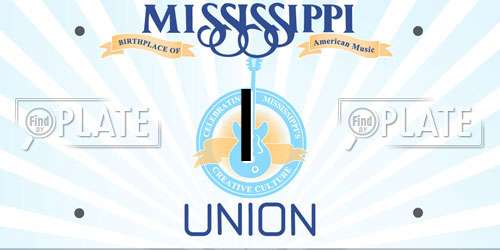 I Mississippi License Plate