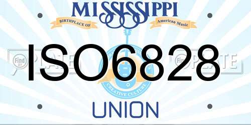 ISO6828 Mississippi License Plate