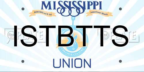 ISTBTTS Mississippi License Plate