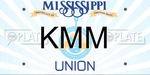 KMM Mississippi License Plate