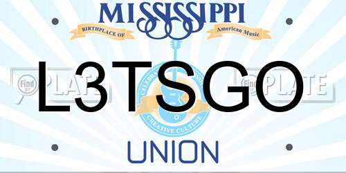 L3TSGO Mississippi License Plate