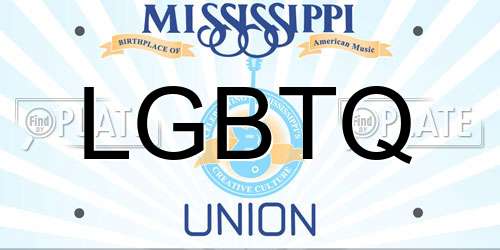 LGBTQ Mississippi License Plate