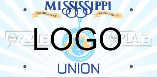 LOGO Mississippi License Plate