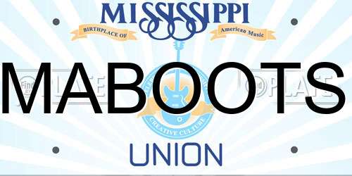 MABOOTS Mississippi License Plate