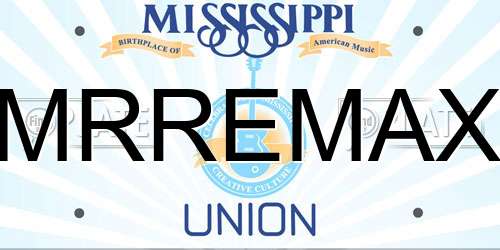 MRREMAX Mississippi License Plate